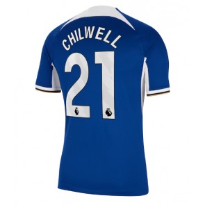 Chelsea Ben Chilwell #21 Koszulka Podstawowych 2023-24 Krótki Rękaw